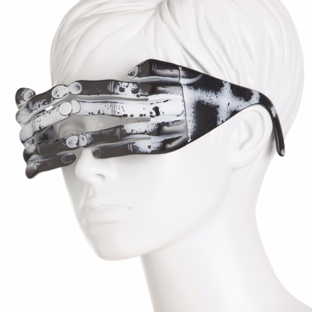 Jeremy Scott Linda Farrow Hands Acetate Sunglasses Glasses Designer